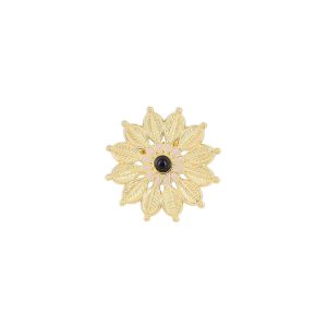 Anillo DAYANA Acero Dorado