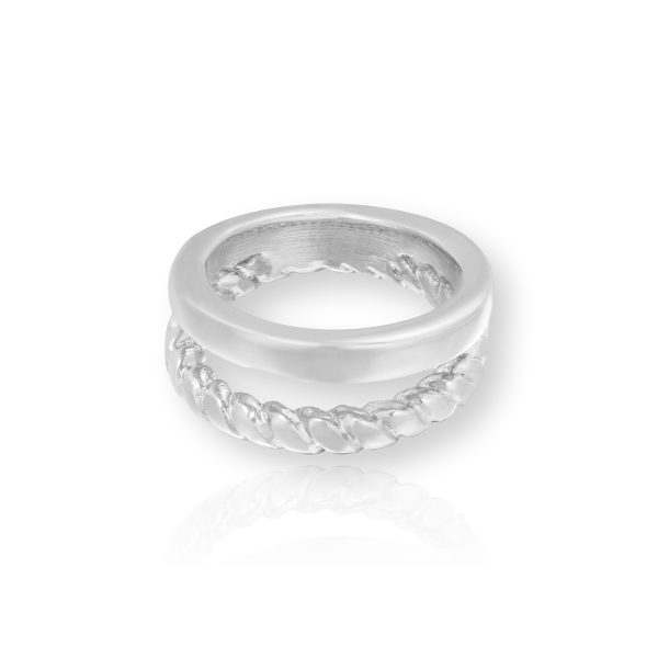 Anillo FLAVIE Acero - Imagen 2