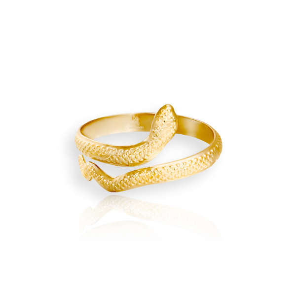 Anillo ELORA Acero Dorado