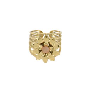 Anillo ERIKA Dorado / Rosa