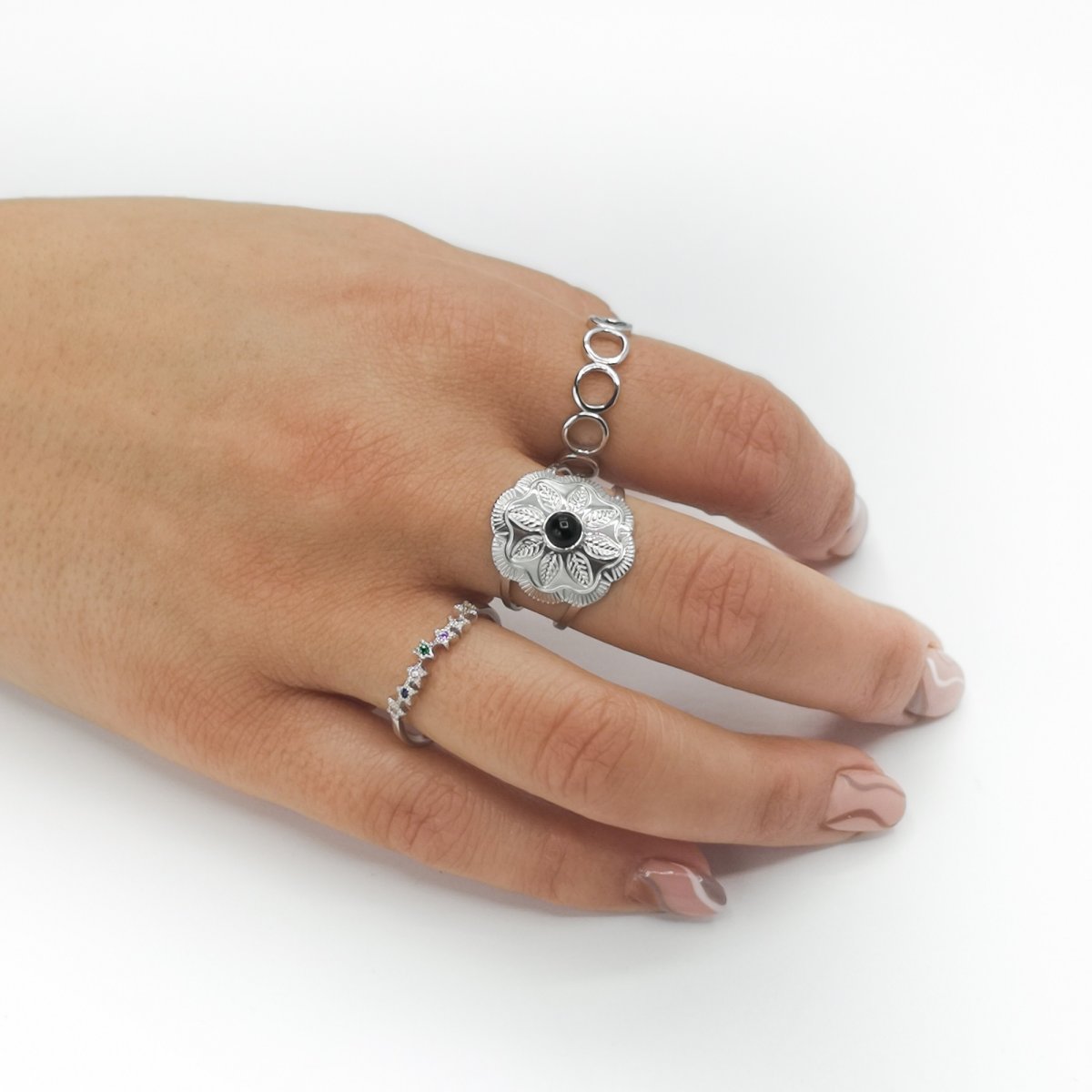 Anillo ESTELA Plata - Imagen 3