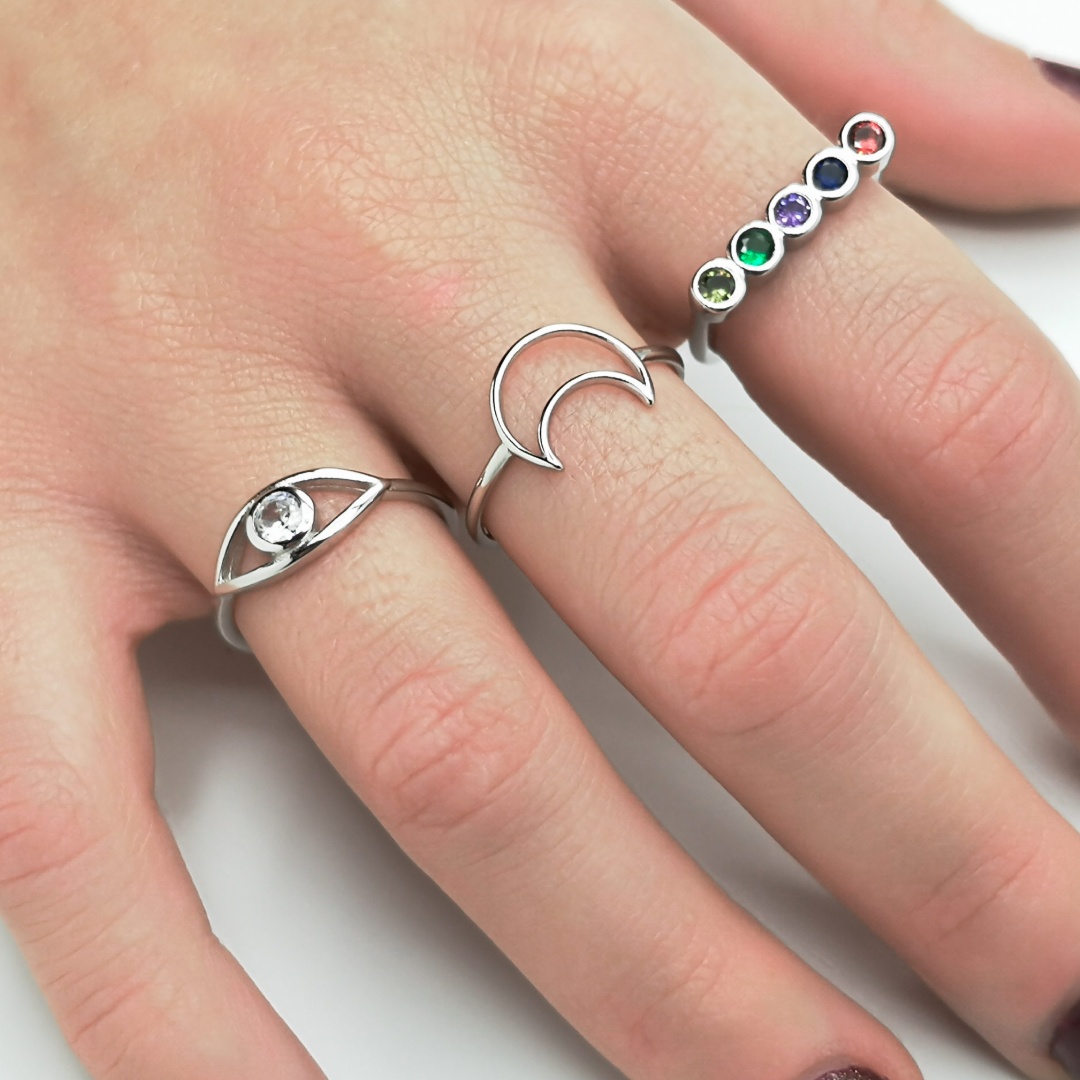 Anillo CHANDRA Plata - Imagen 3
