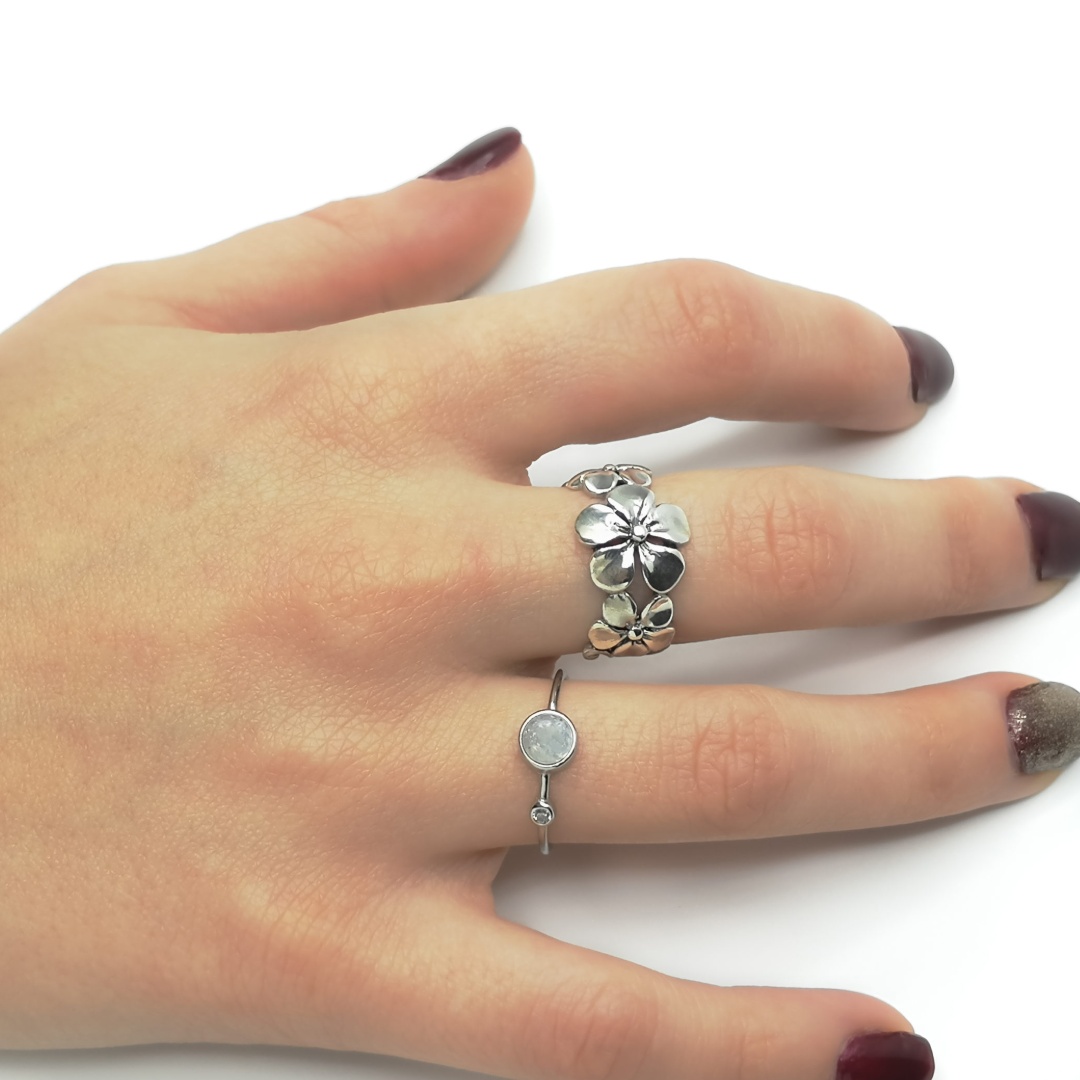 Anillo INDRA Plata - Imagen 3