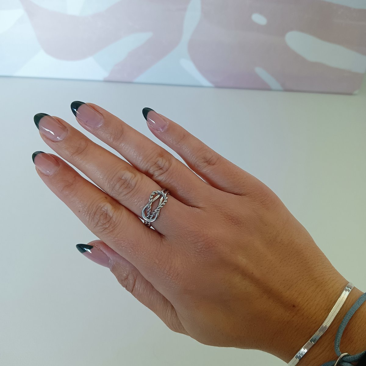 Anillo FREYA Acero - Imagen 3