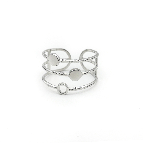Anillo GINA Acero - Imagen 2