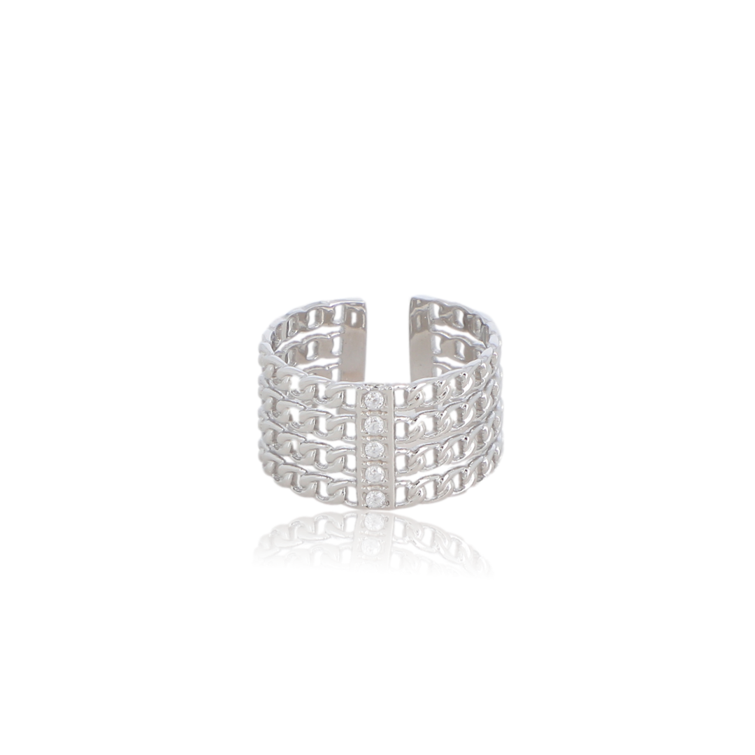 Anillo GISELE Acero - Imagen 2