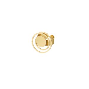 Anillo JUNCAL Acero Dorado
