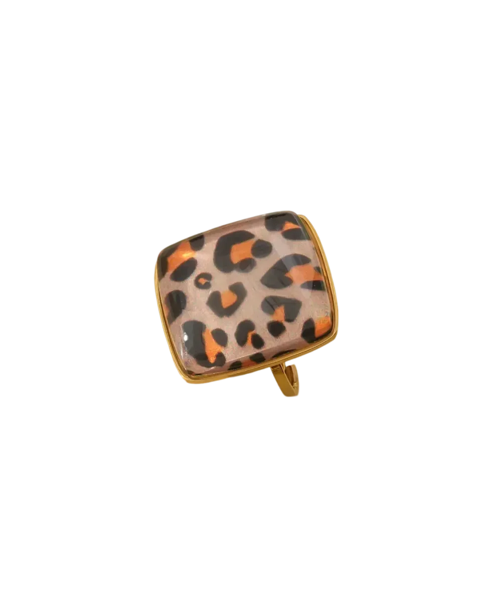 Anillo KIM Acero Dorado - Imagen 3