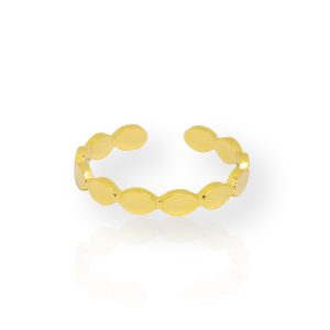 Anillo ONDINE Acero Dorado