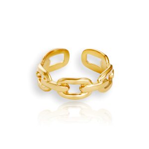 Anillo SASHA Acero Dorado