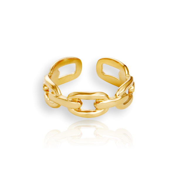 Anillo SASHA Acero Dorado