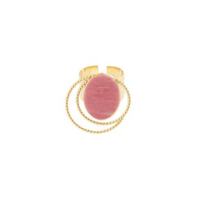 Anillo SOFIA Acero Dorado