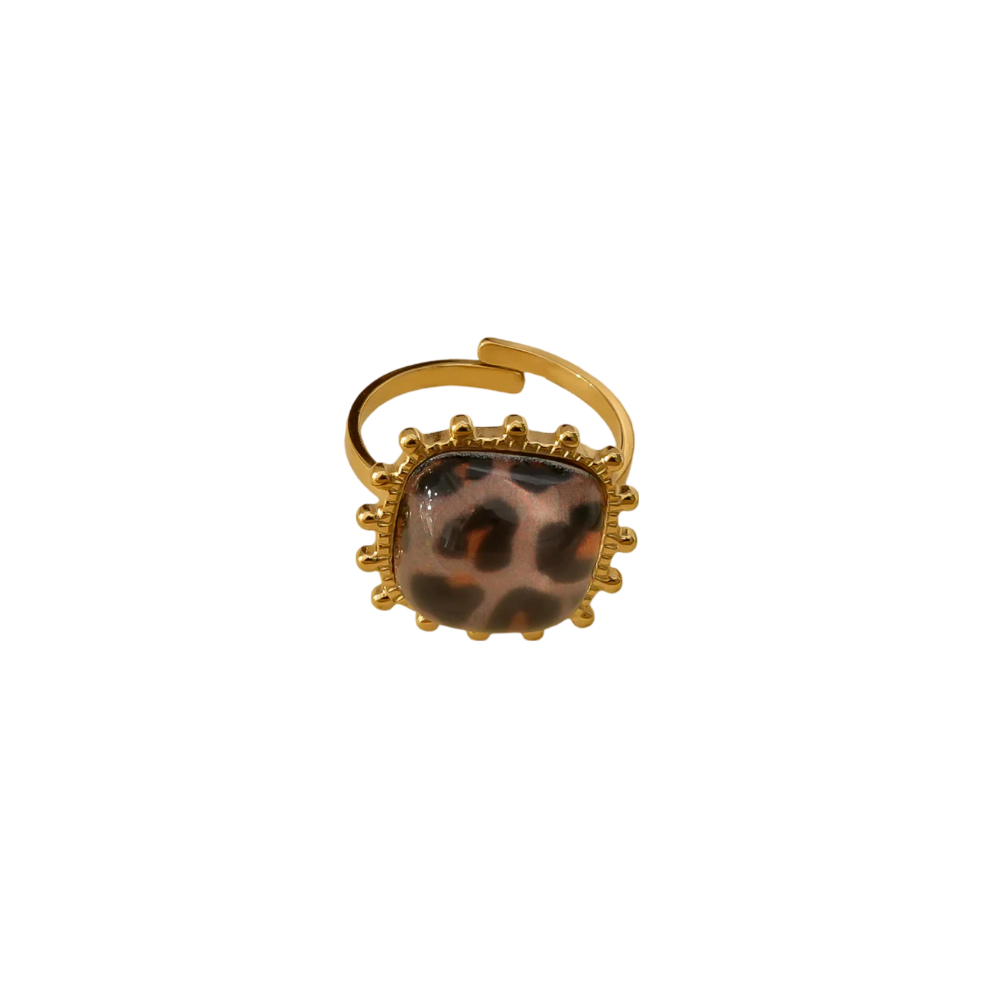 Anillo SYDNEY Acero Dorado
