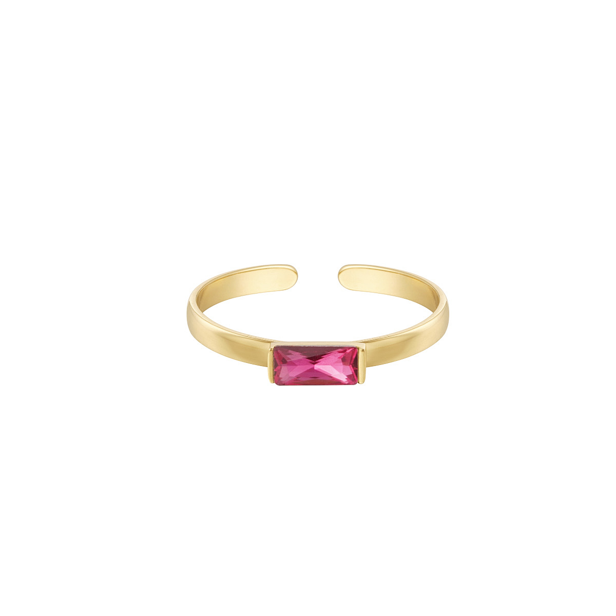 Anillo YURIKO Acero Dorado