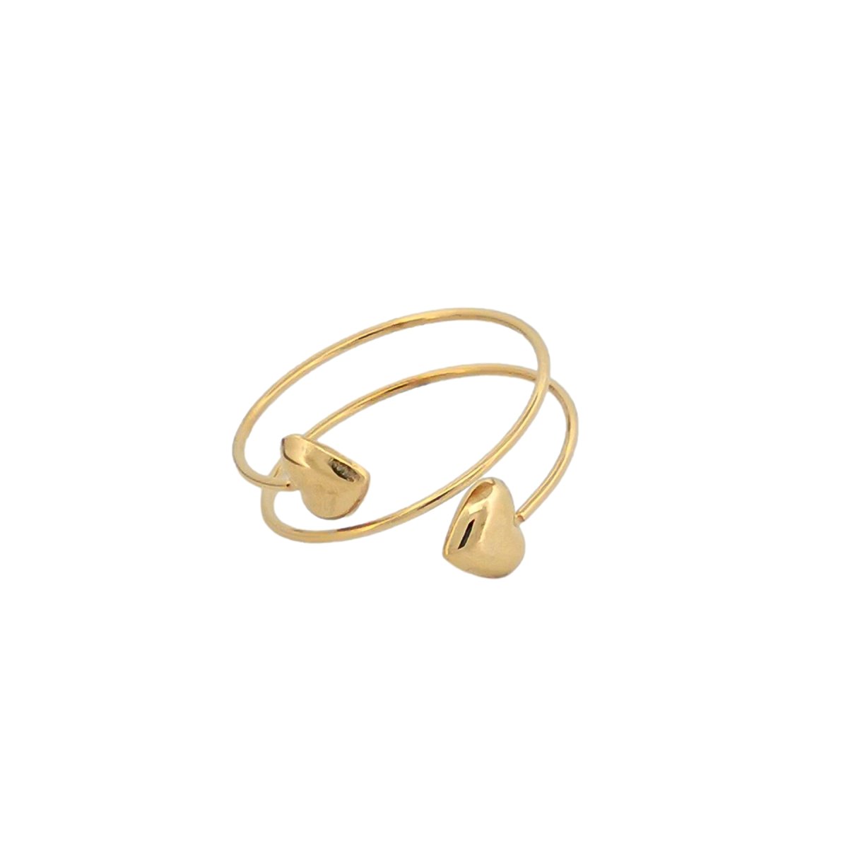 Anillo ZYLAR Acero Dorado - Imagen 2