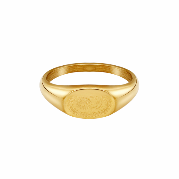Anillo VALENTINE Acero Dorado