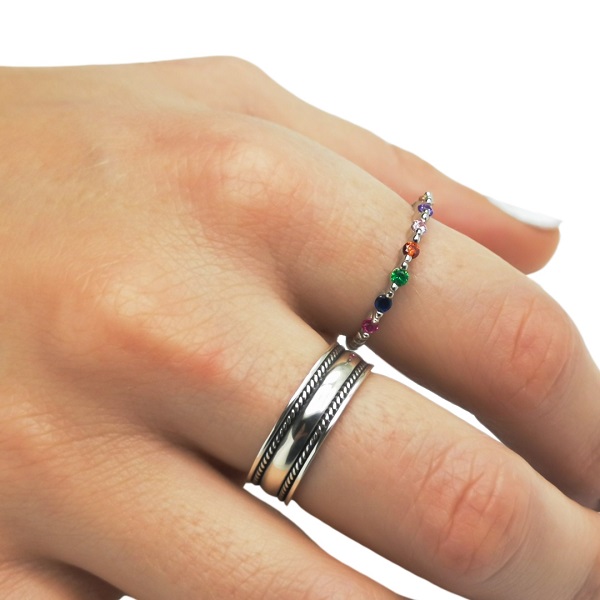 Anillo AINELEN Plata - Imagen 3