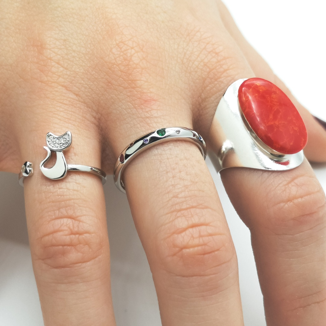 Anillo ALEIX Plata - Imagen 3
