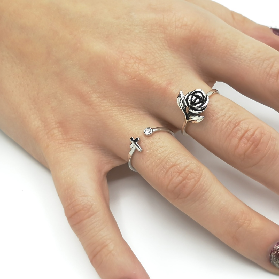 Anillo SHANTI Plata - Imagen 3