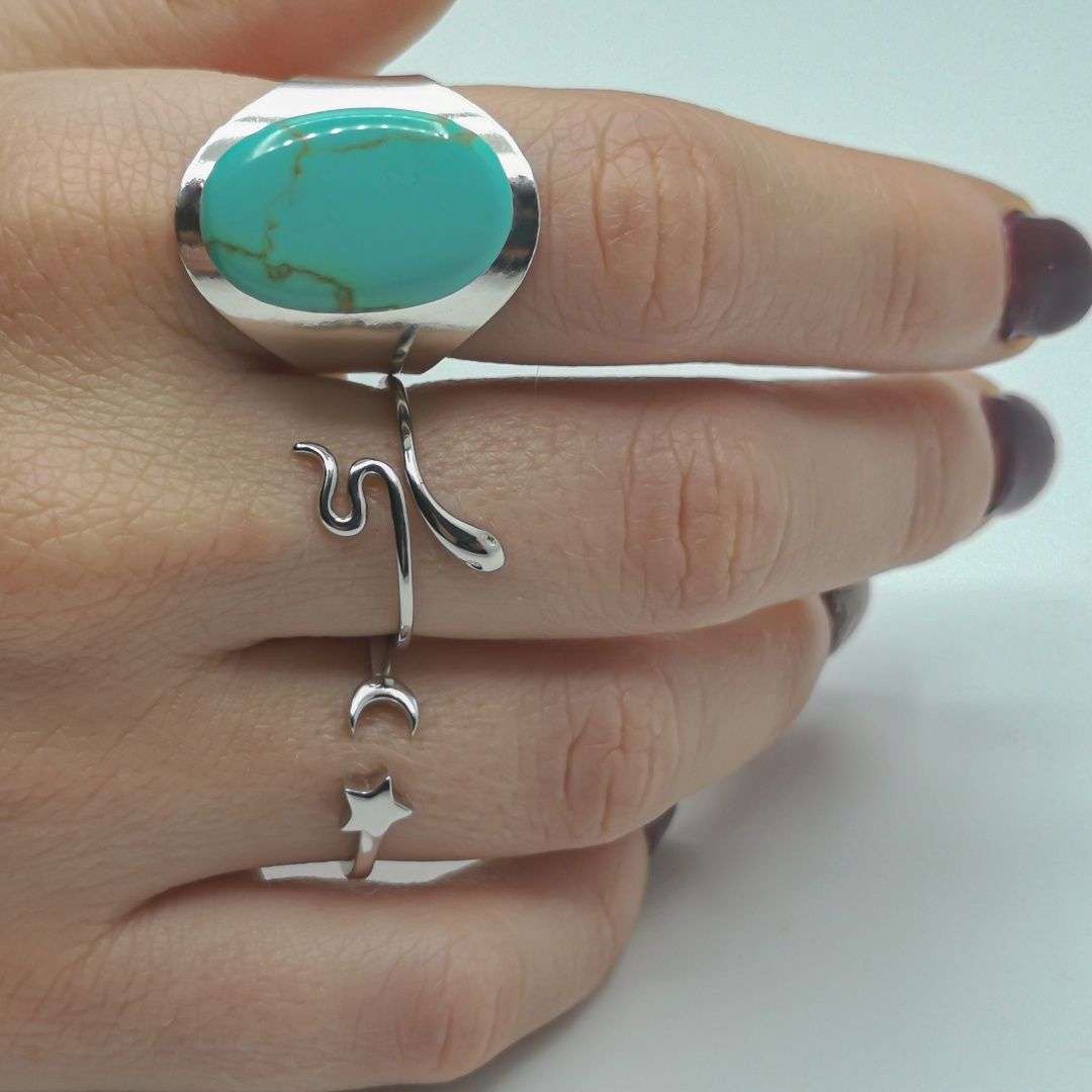Anillo LEILANI Plata - Imagen 3