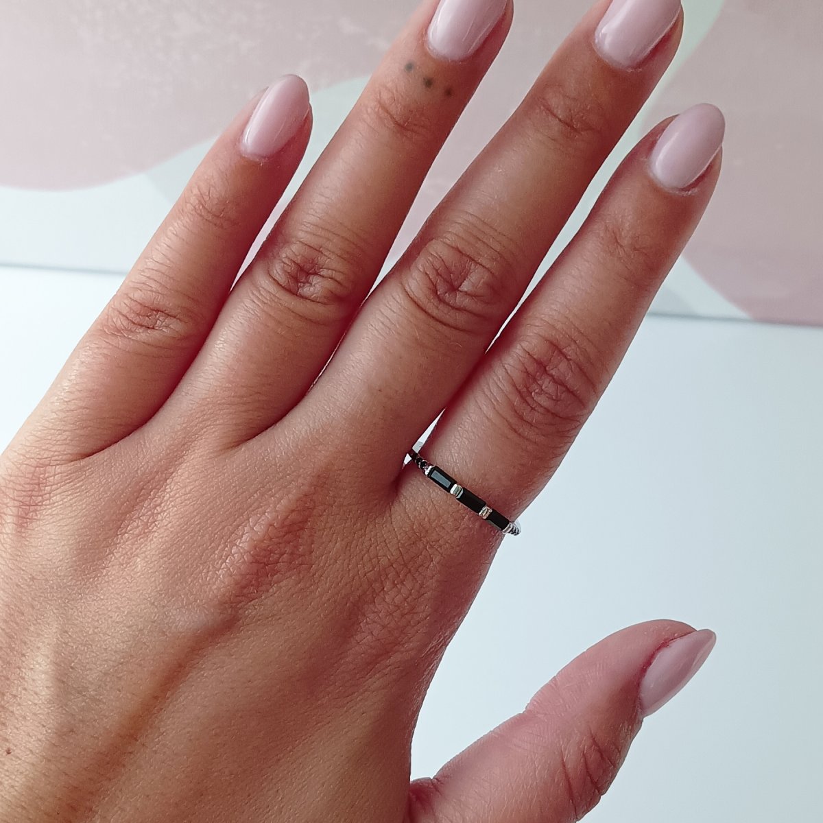 Anillo CAMELIA Plata - Imagen 3