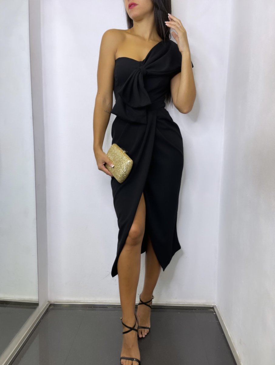 Vestido Yakarta Asimétrico Lazo - Imagen 9