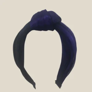 Diadema Condesa morada y negra