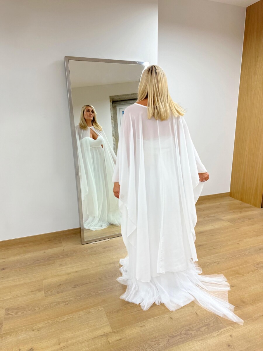Vestido Multiposición Novia Tul - Imagen 5