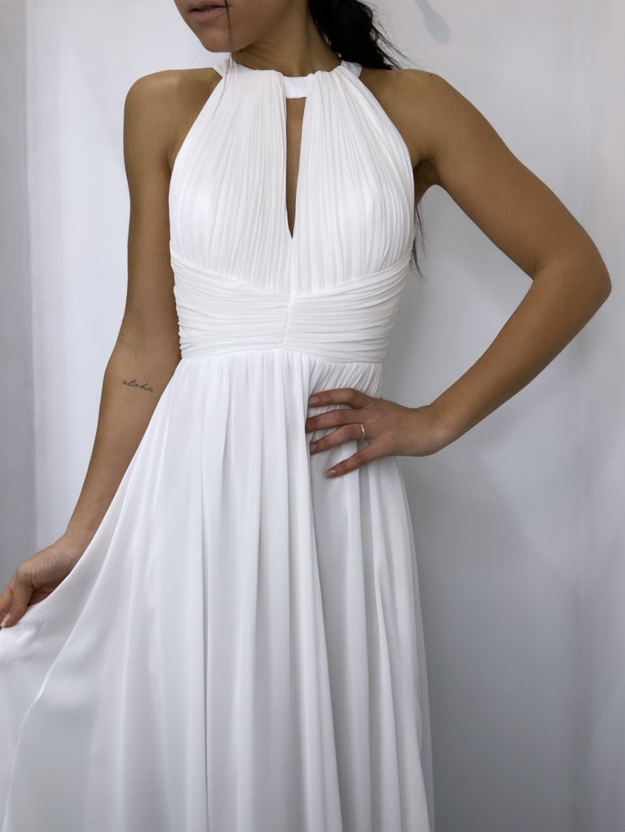 Vestido Novia Halter Espalda - Imagen 4