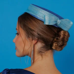 Tocado Romola azul