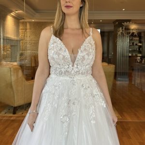 Vestido Novia Tul Tirantes