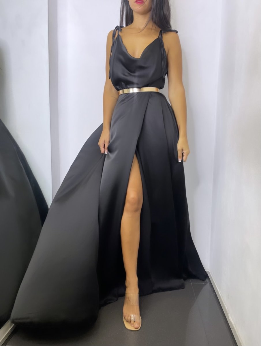 Vestido Seda Lazos - Imagen 6