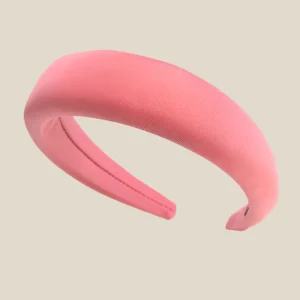 Diadema Roca plana rosa