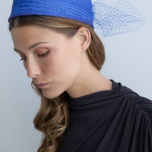 Casquete Amelia azul Klein