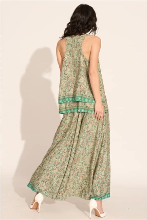 Mujer – Conjunto seda blusa y pantalón - Imagen 3