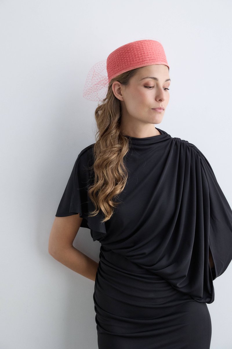 Casquete Amelia coral - Imagen 5