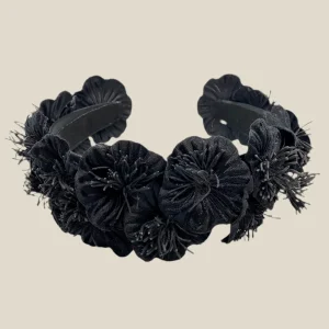 Diadema Dalia negra