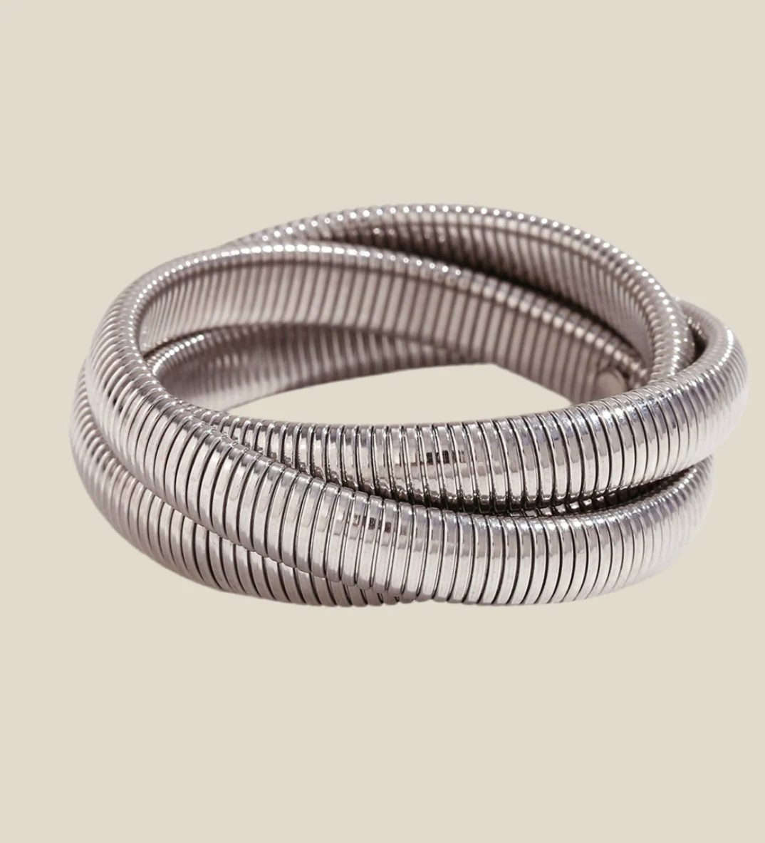 Brazalete Muelle plata - Imagen 3