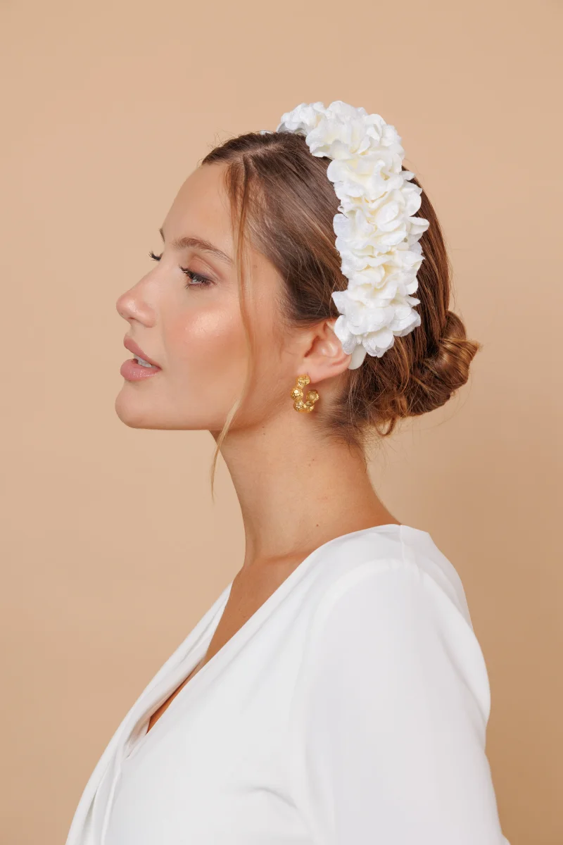 Diadema Musgo blanco - Imagen 4