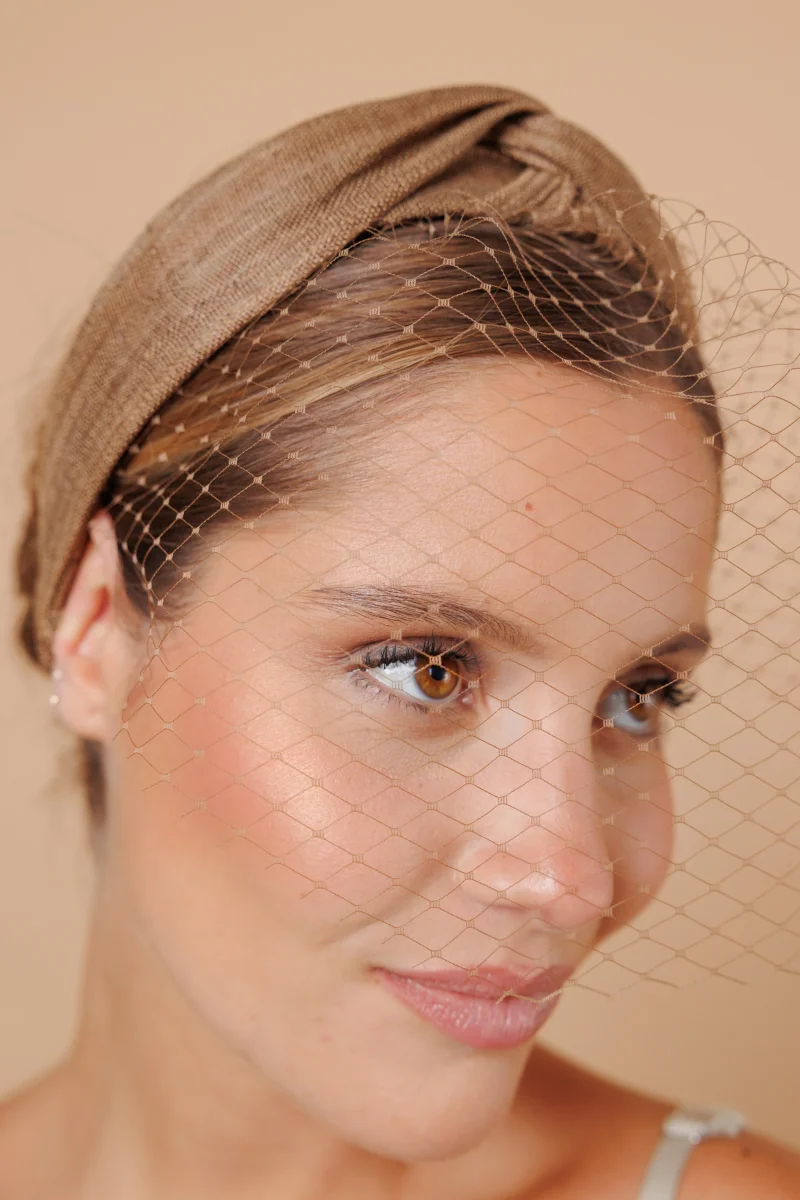 Diadema Baronesa toffee - Imagen 3
