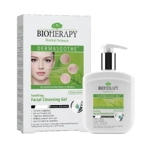 Bioherapy DermaSoothe Gel Limpiador Facial Calmante – 250 ml | Limpieza Suave para Piel Sensible