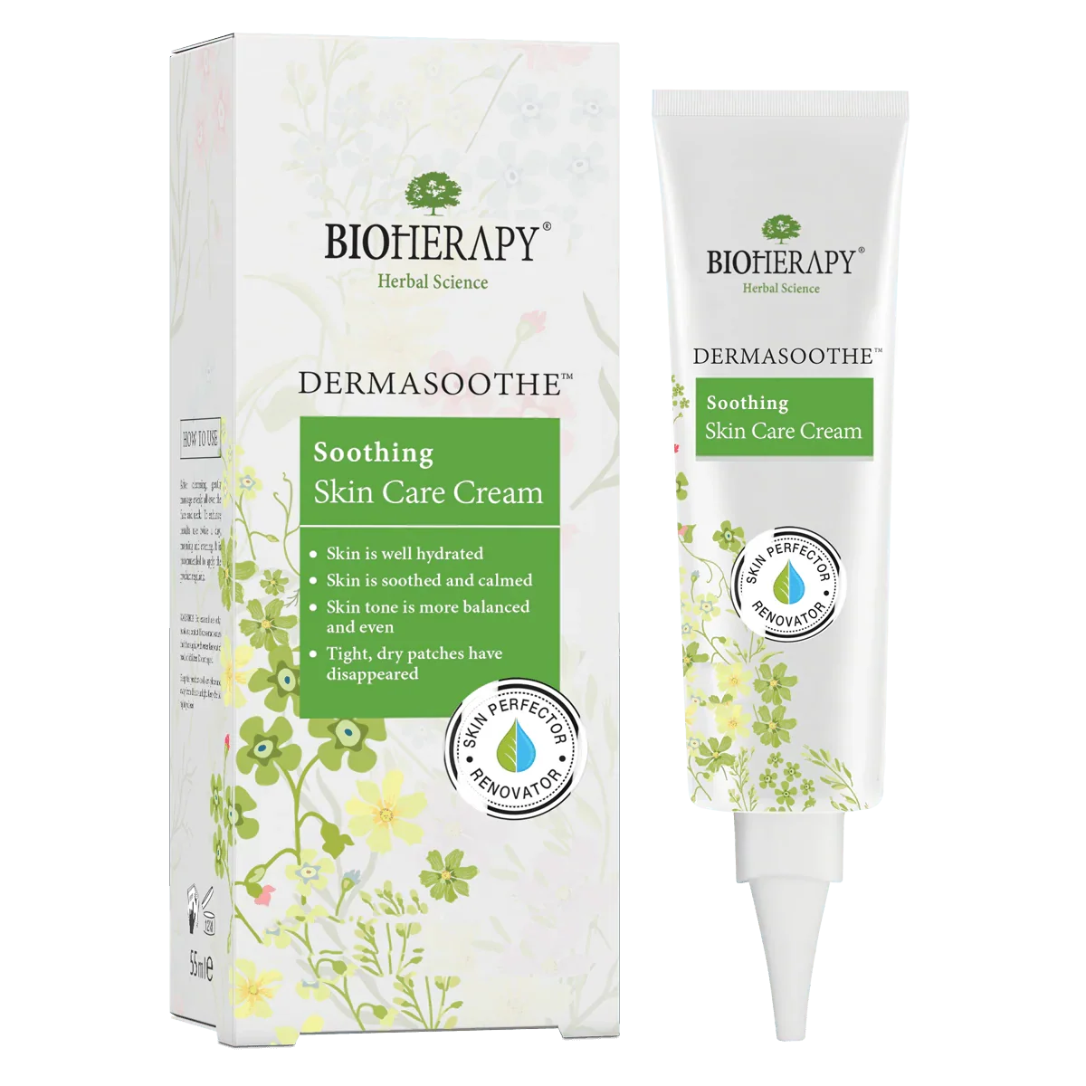 Crema Facial Derma-Sooth Bioherapy – 55 ml | Hidratación y Calma para la Piel - Imagen 2