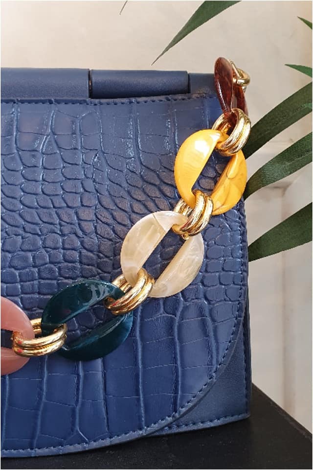 Bolso mujer asa de colores - Imagen 5