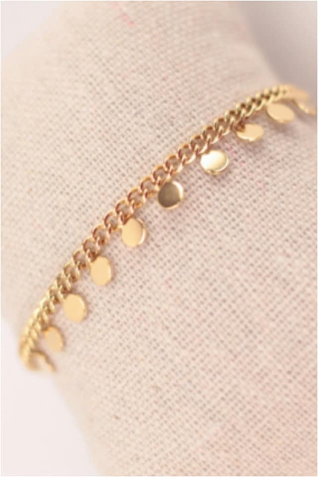 PULSERA MUJER ACERO DORADO SOLES - Imagen 3