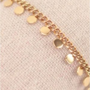 PULSERA MUJER ACERO DORADO SOLES