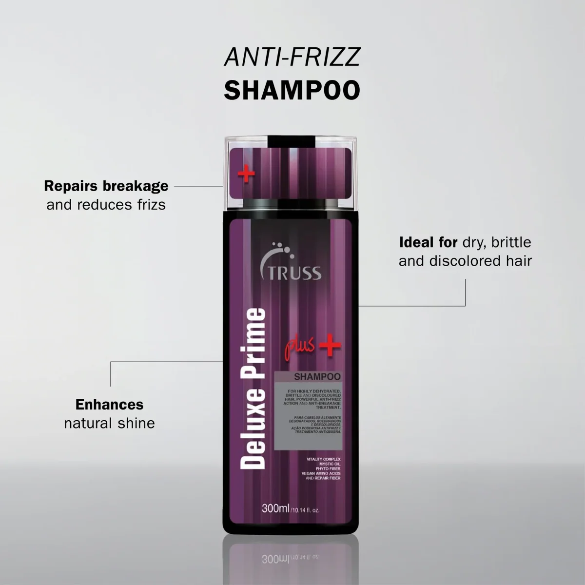 TRUSS Deluxe Prime Plus+ Shampoo – 300 ml - Imagen 3