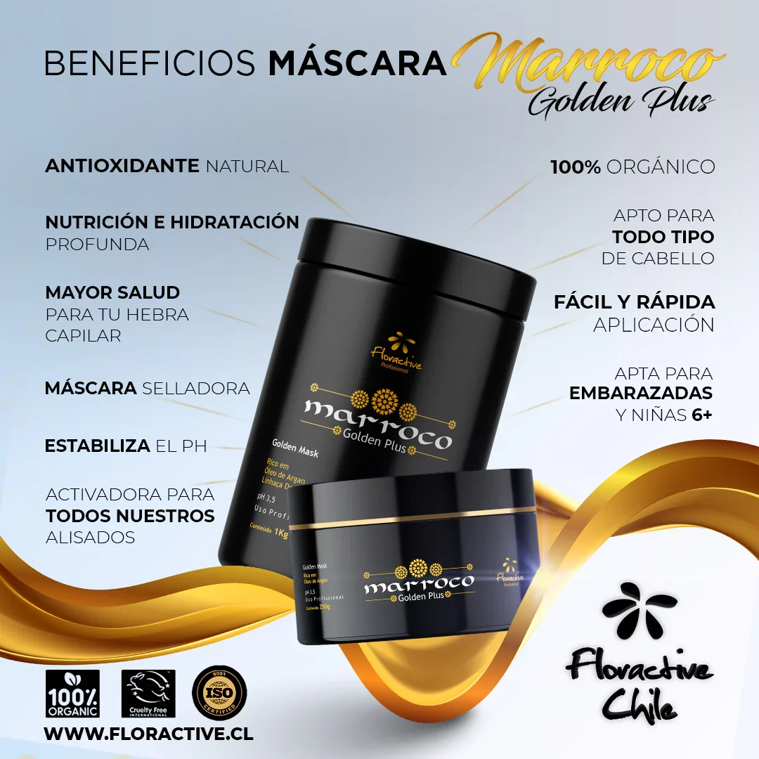 Floractive MARROCO Golden Mask – 250 g - Imagen 3
