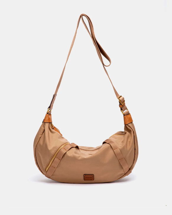 BOLSO BANDOLERA BEIGE ABBACINO 8132341 TRENDY VIAN - Imagen 2