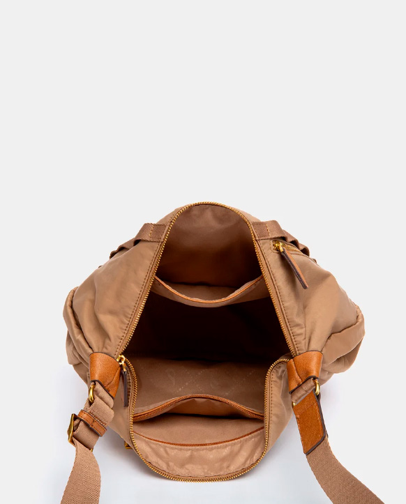 BOLSO BANDOLERA BEIGE ABBACINO 8132341 TRENDY VIAN - Imagen 6