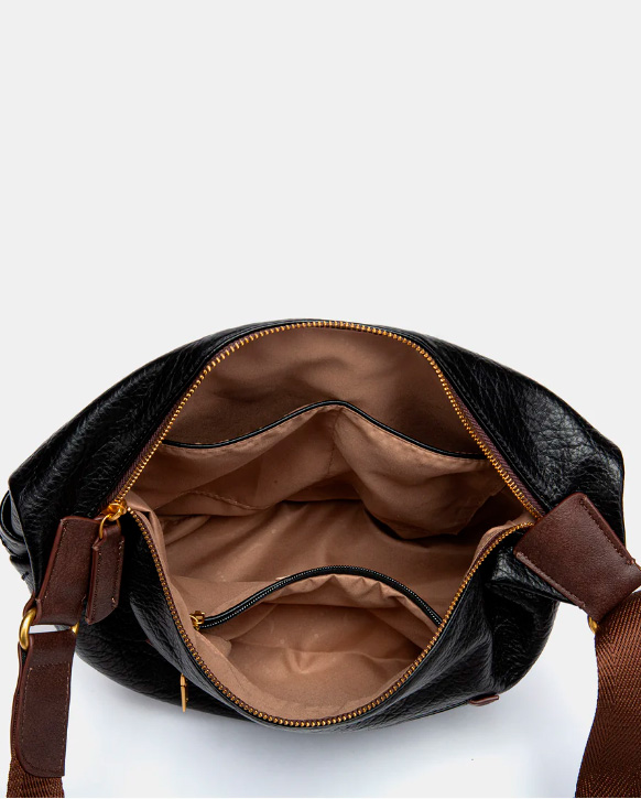 BOLSO BANDOLERA NEGRO ABBACINO 8131330 TRENDY NYRA - Imagen 6